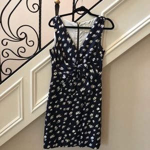 🎀Kate Spade Elegant silk dress with front bow